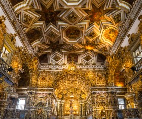 Famous Rio de Janeiro church Stock Photo 01