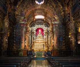 Famous Rio de Janeiro church Stock Photo 02