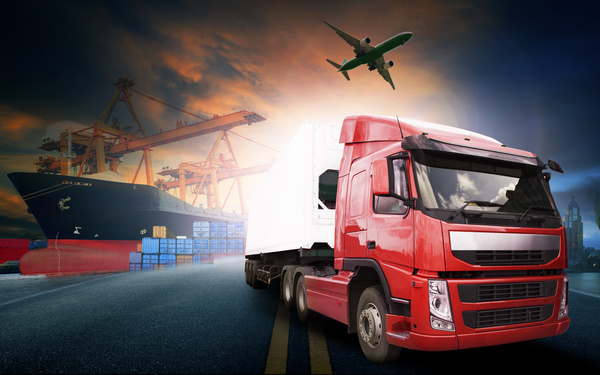 Freight Shipping & Transport Logistics Stock Photo 02