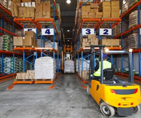Freight logistics handling Stock Photo 01