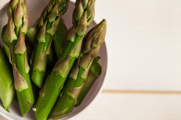 Fresh asparagus Stock Photo