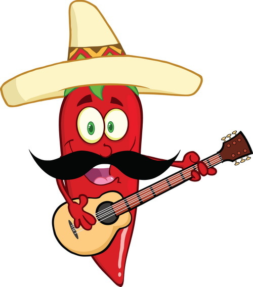 Download Funny cartoon pepper characters vector 07 free download