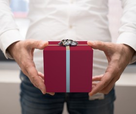 Give Gift Boxes Stock Photo 03