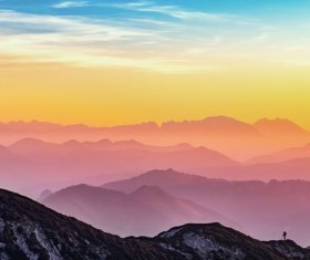 Glacier National Park United States Stock Photo