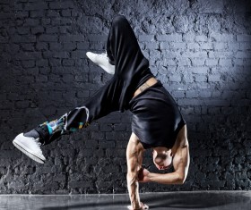 Gorgeous Street dance Stock Photo 01