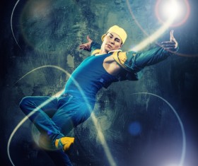 Gorgeous Street dance Stock Photo 04