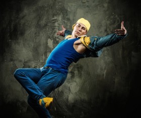 Gorgeous Street dance Stock Photo 07