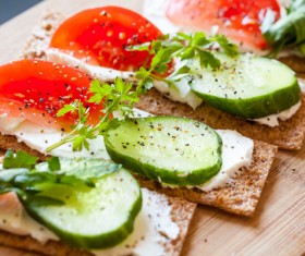 Green healthy food Stock Photo