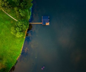 Guntersville Lake in the United States Stock Photo
