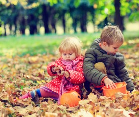 Halloween children Stock Photo 07