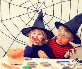 Halloween children Stock Photo 08