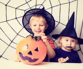 Halloween children Stock Photo 09