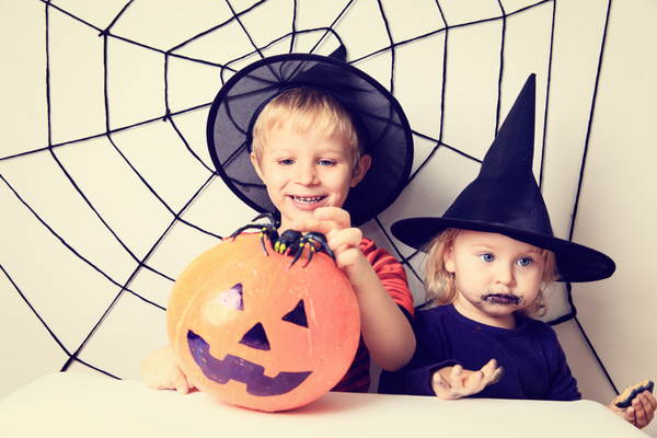 Halloween children Stock Photo 09
