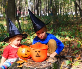Halloween children Stock Photo 10