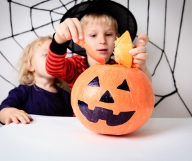 Halloween children Stock Photo 12