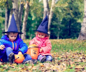 Halloween children Stock Photo 13