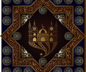 Islamic styles pattern decor vectors 01