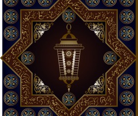Islamic styles pattern decor vectors 03
