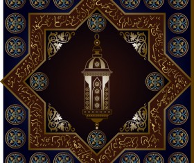 Islamic styles pattern decor vectors 08