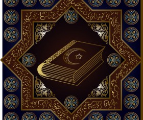 Islamic styles pattern decor vectors 12