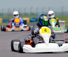 Kart Race Racer Stock Photo 04