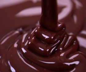 Liquid Chocolate Textures Stock Photo 01
