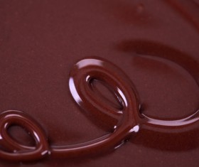 Liquid Chocolate Textures Stock Photo 07