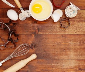 Making cake mould Stock Photo