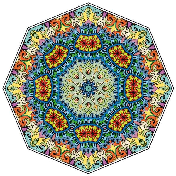 Mandala ornaments pattern vintage vector 02