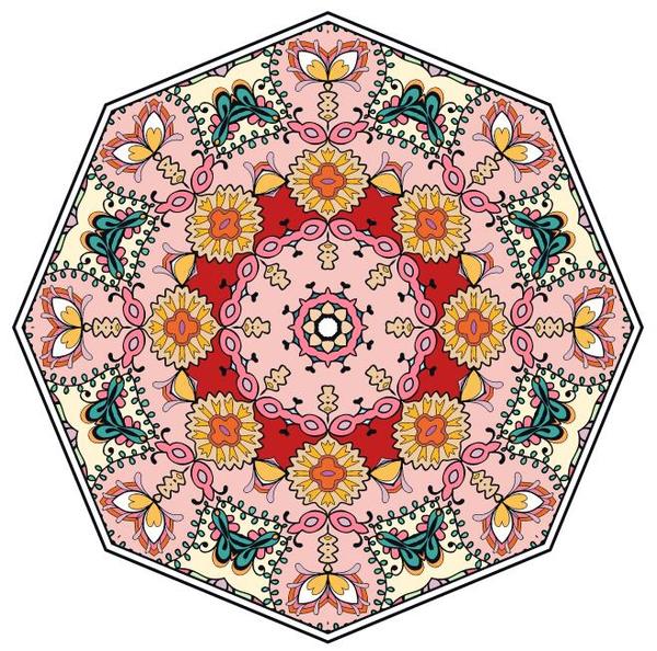Mandala ornaments pattern vintage vector 06