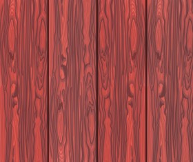 Natural wooden brown board from an oak background vector 04