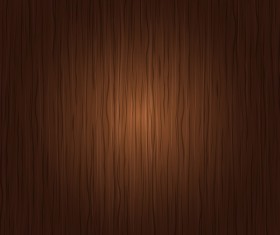 Natural wooden brown board from an oak background vector 08