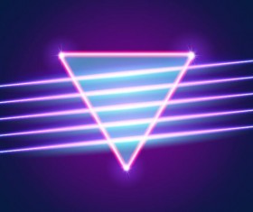 Neon lights shining background vector 04 free download