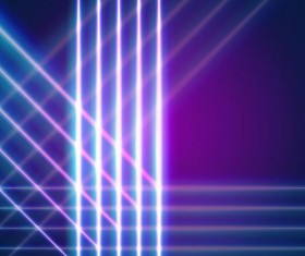 Neon lights shining background vector 09