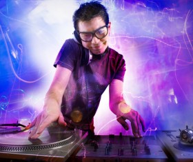 Nightclub DJ Stock Photo 02