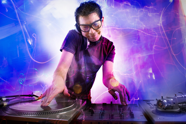 Nightclub DJ Stock Photo 02
