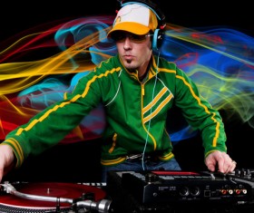 Nightclub DJ Stock Photo 03