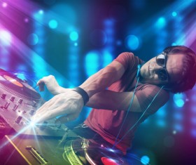 Nightclub DJ Stock Photo 06