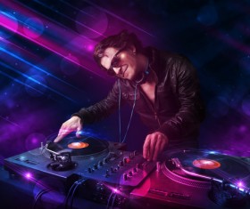 Nightclub DJ Stock Photo 07