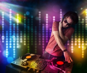 Nightclub DJ Stock Photo 08