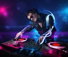 Nightclub DJ Stock Photo 09