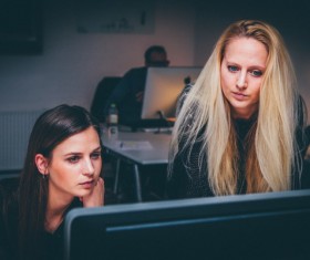 Office working women Stock Photo