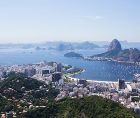 Rio de Janeiro Baka Bana Beach Stock Photo 01
