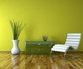 Simple furnishings Stock Photo