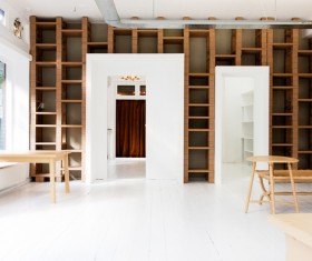 Simple interior decoration Stock Photo