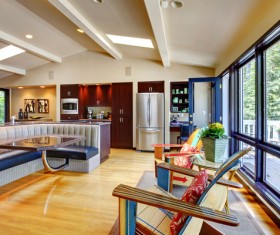 Simple living room Stock Photo 02