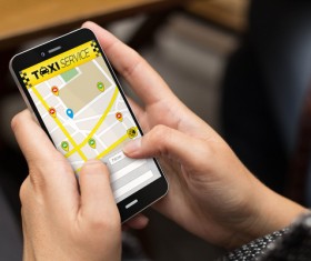 Smartphone positioning Stock Photo 02