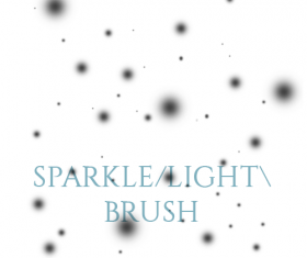 Sparkle with Lights Photoshop Brushes