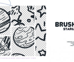 Stargazine Photoshop Brushes