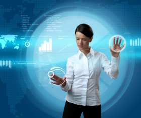 Technology future development trend Stock Photo 01